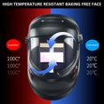 thumbnail image 3 of Muyoka Pantalla de visualización grande 3.62 "X1.65" Casco de soldadura Color verdadero Oscurecimiento automático Máscara de soldadura Máscara de soldador Capucha de soldadura de seguridad Muyoka Hogar, 3 of 7