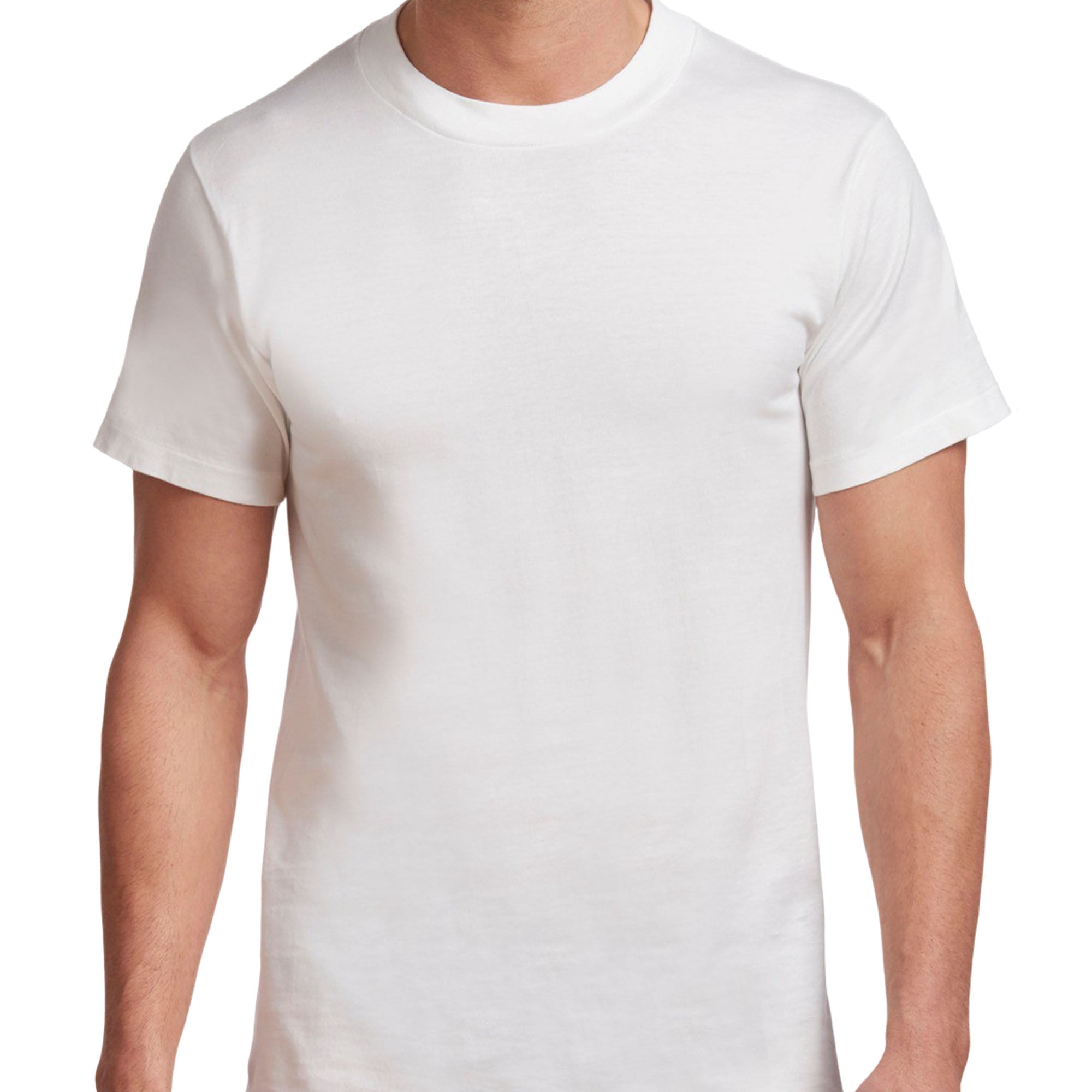 Stanfield's Men's 2 Pack Premium Cotton Crew Neck Undershirt