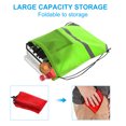 thumbnail image 3 of REGALWOVEN Polyester Drawstring Bag Reflective Cinch Sack for Gym Sports Green, 3 of 7