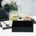 thumbnail image 4 of Compartment Organizer Coffee Cup Holder Sugar Packet Tabletop Tea Condiment Container Creamer, 4 of 6