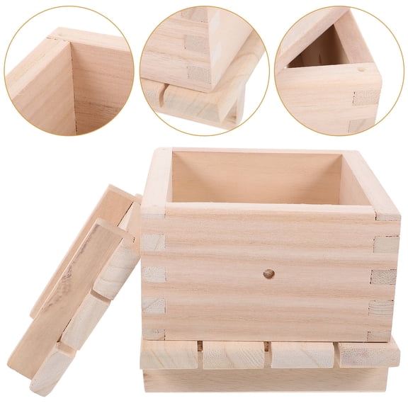 Raindrops  Tofu Press Mould Soybean Curd Molds Extra Firm Cheese Making