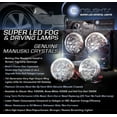 thumbnail image 3 of 2008 2009 2010 2011 2012 BMW X6 e71 e72 LED Foglamps Foglights Driving Fog Lamps Lights, 3 of 4