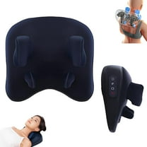 Pillow Neck &Shoulder Massager, Adaptive Thermoknead 3D System, Neck Massager with Rolling Nodes, Three Modes and Strengths, Heat, Adjustments, for Necks Relax