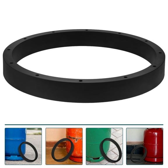 WRITWAA Silicone Propane Tank Holder with Black Base for Secure and Outdoor Use