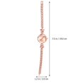 thumbnail image 4 of Women Elegant Bracelet Quartz Watch Zinc Alloy Star Shaped Fashion Accessory Rose Gold For Casual Occasions 1Pack, 4 of 4