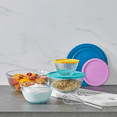 thumbnail image 1 of Pyrex Mixing Bowl Set, 8-piece, 1 of 3