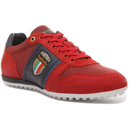 

Pantofola D Oro Zapponeta Uomo Men s Low Top Lace Up Casual Sneakers In Red Size 12