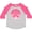 Heather and Hot Pink, variant on Inktastic Breast Cancer Pink Ribbon Retro Girls Toddler T-Shirt