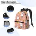 thumbnail image 4 of Fotbe Rabbit So Cute Lightweight Casual Laptop Backpack for Men and Women, Daily use Waterproof backpack, Backpack for College, 4 of 7
