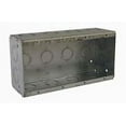 thumbnail image 2 of Hubbell-Raco 693 Masonry Box, 4-Gang, 2-1/2" Deep, 1/2 " & 3/4" KOs, Metallic, 2 of 2