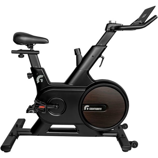 Bicicleta Spinning Centurfit Magnética Estatica Disco De Resistencia Negro