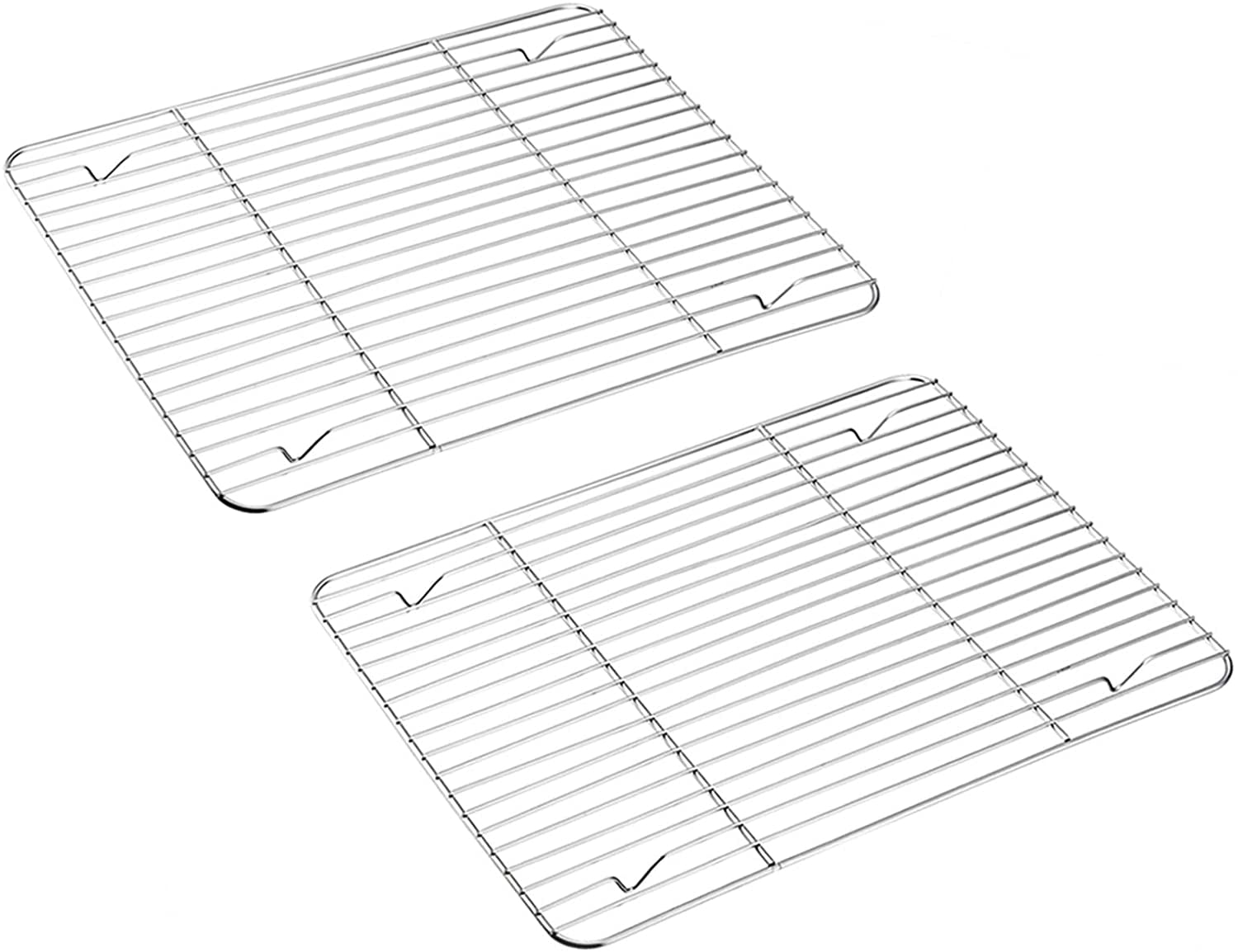 Baking Rack Set of 2, Stainless Steel Metal Roasting Cooking Racks