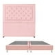 thumbnail image 1 of Box Base Cama King Size + Cabecera Mary Rosa Dicasa  Pink, 1 of 7