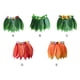 thumbnail image 5 of Jumpingount de flores de hojas hawaianas, fiesta Bohemia Artificial, ropa de baile elástica hawaiana, vestido de Hula, disfraz de playa, puesta en Disfraces de disfraces Naranja (60 cm/23 pulgadas) Jumpingount AP016763-13, 5 of 6