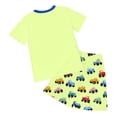 thumbnail image 5 of Gubotare Toddler Boys Pajamas Short Sets Baby Boys' and Toddler Sleeve Top and Shorts,2 Piece Pajama Set 2T 3T (Light Green,2-3 Years), 5 of 5