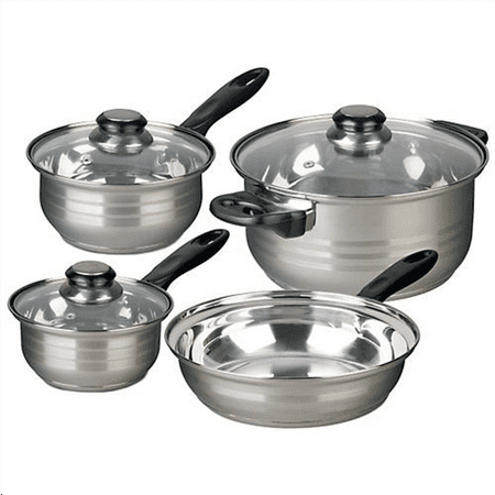 Cuisine Select 7 Piece Stainless Steel Cookware Set