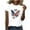 White, variant on Uaswgudfs Stylish Patriotic Butterfly & Star Print Relaxed-Fit T-Shirt for Women - 4th of July US Flag Independence Day Shirts White XXL