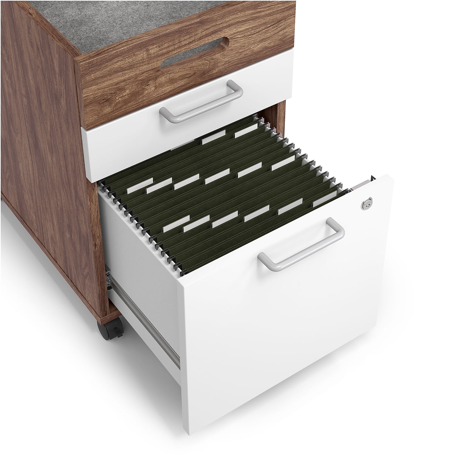 Staples Union & Scale 2-Drawer Vertical File Cabinet Mobile/Pedestal UN56968