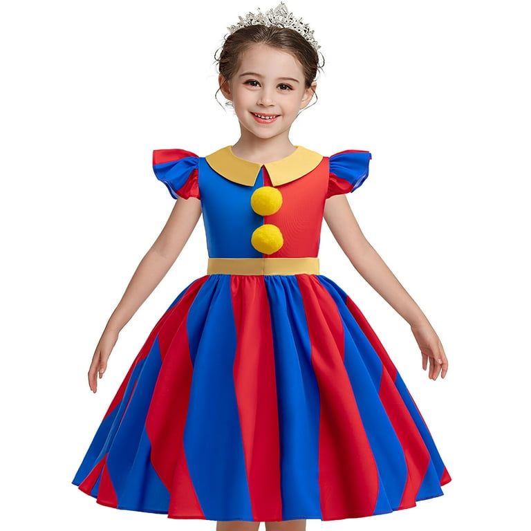 Clown Princess Childrens Costume Clown Princess Childrens Costume