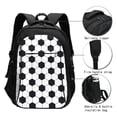 thumbnail image 3 of Balery Soccer Ball Mochila con carga USB para hombre y mujer - Mochila impermeable y antirrobo para laptop con puerto USB para viajes, trabajo, 3 of 7