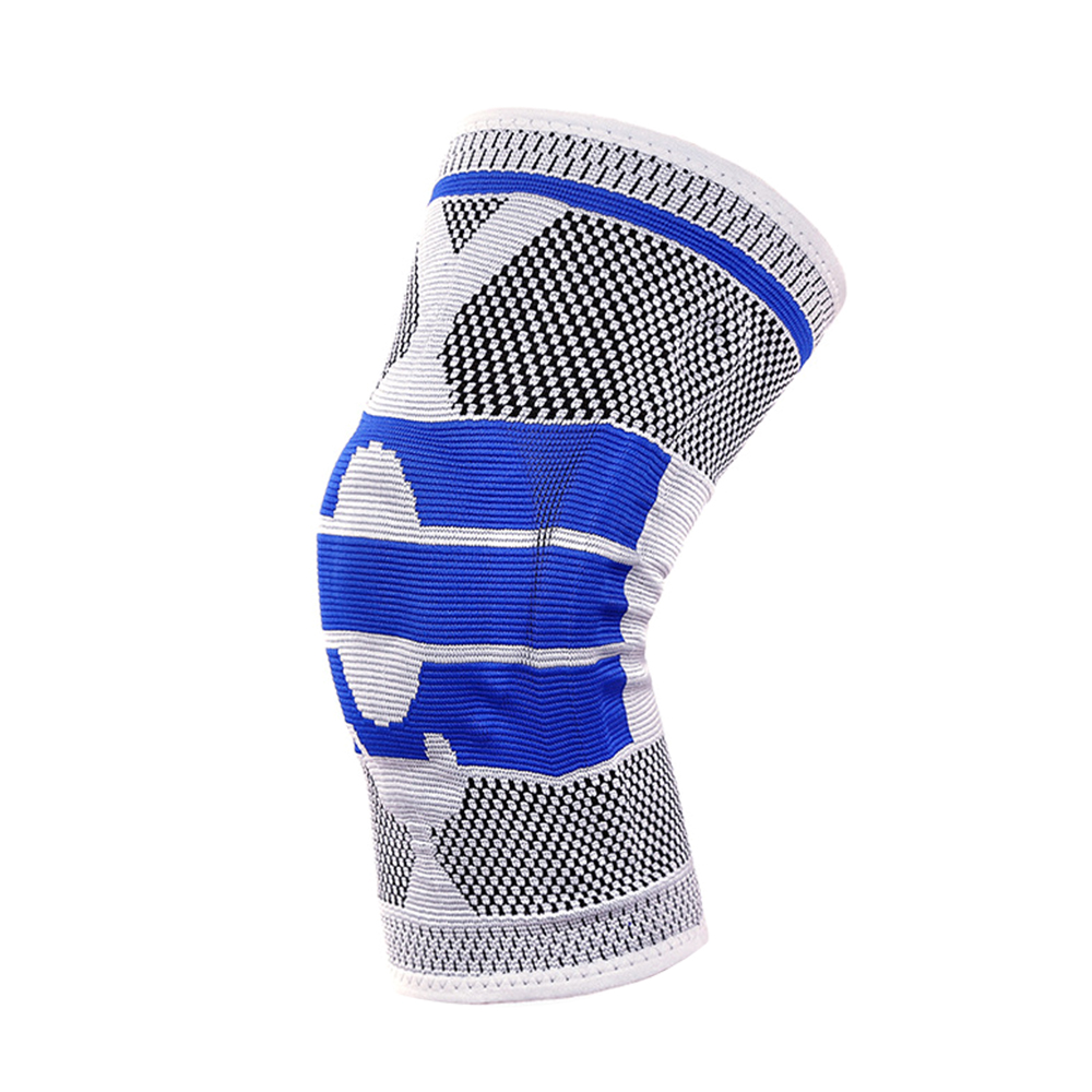 Basketball Support Silicone Padded Knee Pads Breathable Kneepad