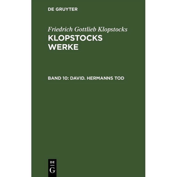 David. Hermanns Tod, (Hardcover)