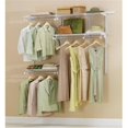 thumbnail image 1 of 3-6ft. Kit de Garde-Robe Classique Finition Blanche, 1 of 1