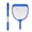 with 17.7" Short Pole, variant on 10.24" Pool Skimmer Net Head Replacement, Ultra Fine Mesh Leaf Skimmer for Swimming Pools, Spas, Hot Tubs & Fish Ponds
