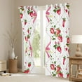 thumbnail image 3 of Manfei Cute Strawberry Blackout Curtains Set of 2 (52x84 Each),Bow Tie Ribbon Window Curtains,Pink White Red Curtains and Drapes For Girls Kids,Breathable Home Decor, 3 of 6