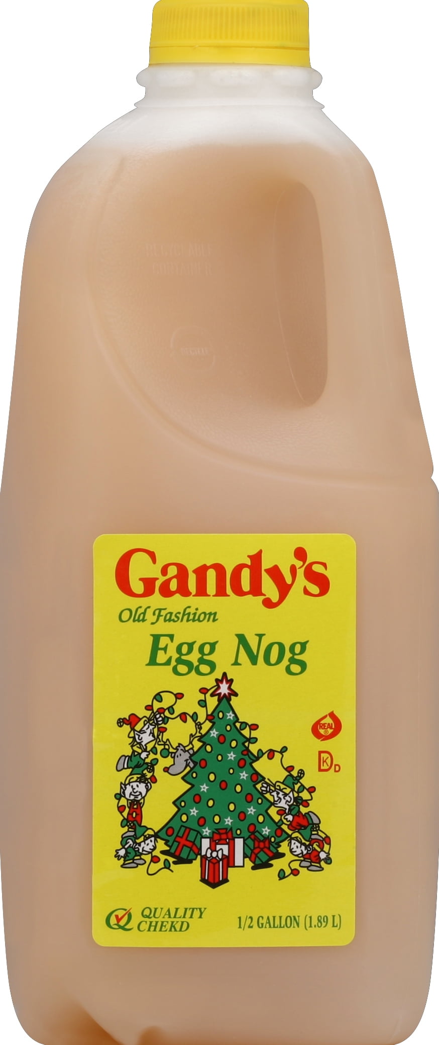 Gandy's ReducedFat Eggnog, Half Gallon