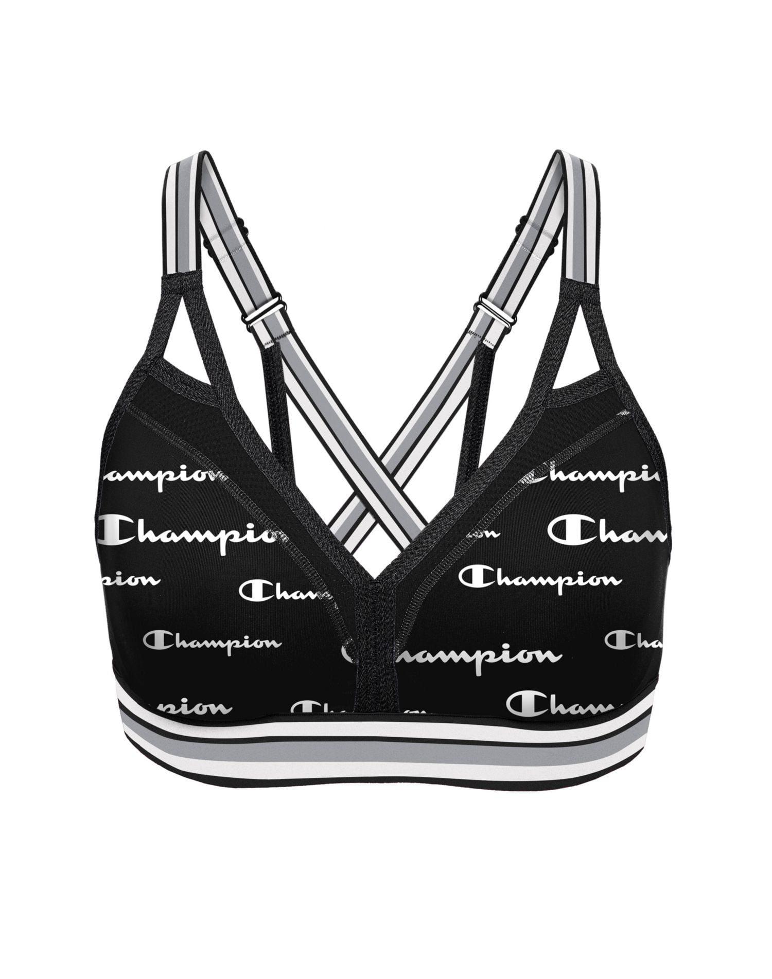 champion strappy sports bra