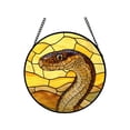thumbnail image 1 of Stained Glass Window Hanging with Beads for Home and Garden Ornament, 1 of 6