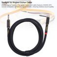thumbnail image 4 of Cable de Guitarra, Ángulo Recto A RECTO CABLE DE GUITARRA 6.6 PIES REDUCCIÓN DE, 4 of 7