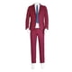 thumbnail image 2 of Disfraz de payaso de película para cosplay, traje rojo, corbata, camisa, pantalones, uniforme para hombre, traje de fiesta de carnaval de Halloween, 2 of 4