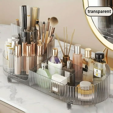 Coach & Couch Inc Rotating Makeup Organizer Countertop & Vanity Large Capacity Cosmetic Organizer