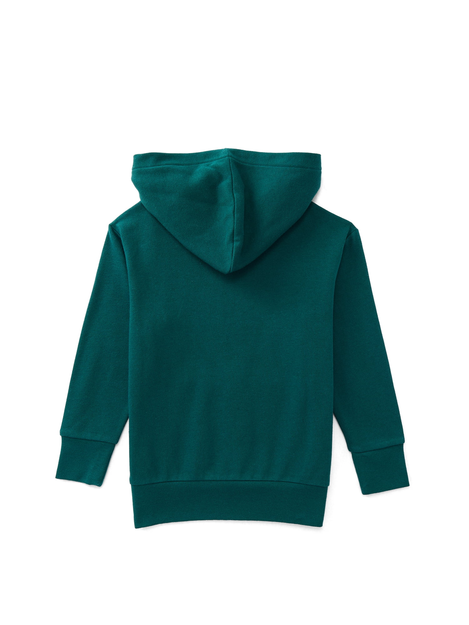 Wonder Nation Kids Unisex Fleece Full Zip Hoodie, Sizes 4-18 & Husky