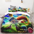 thumbnail image 4 of Funda nórdica Sonic 3D Exquisito juego de cama con estampado digital de dibujos animados Anime Edredón cama juvenil Decoración del hogar Regalo para niños, 4 of 5