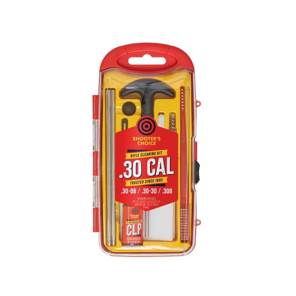 Shooters Choice .30 Cal Rifle Cleaning Kit with Aluminum Rod