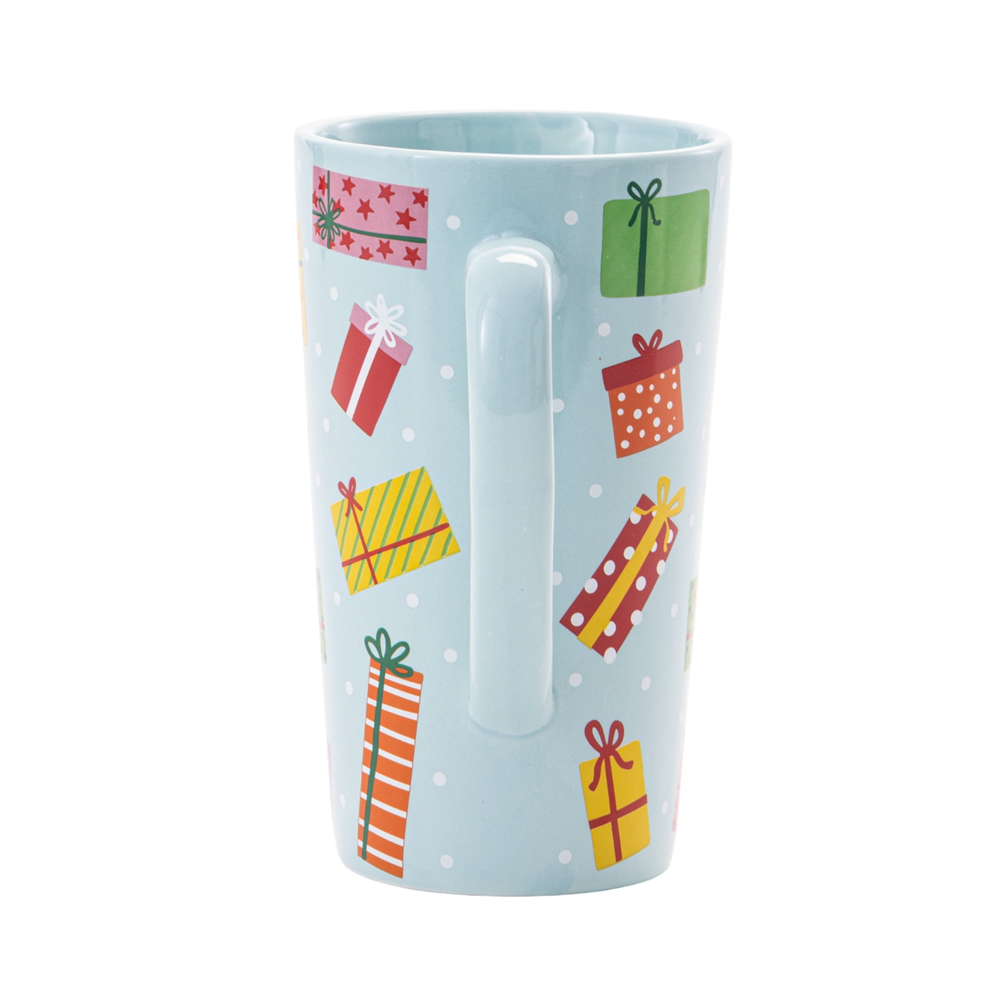 Holiday Time Decal Ceramic Mug, 17.5 oz