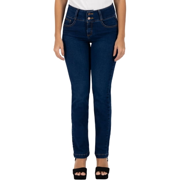 Pantalón Recto Britos Jeans Mujer Azul Magic Pomp 025238