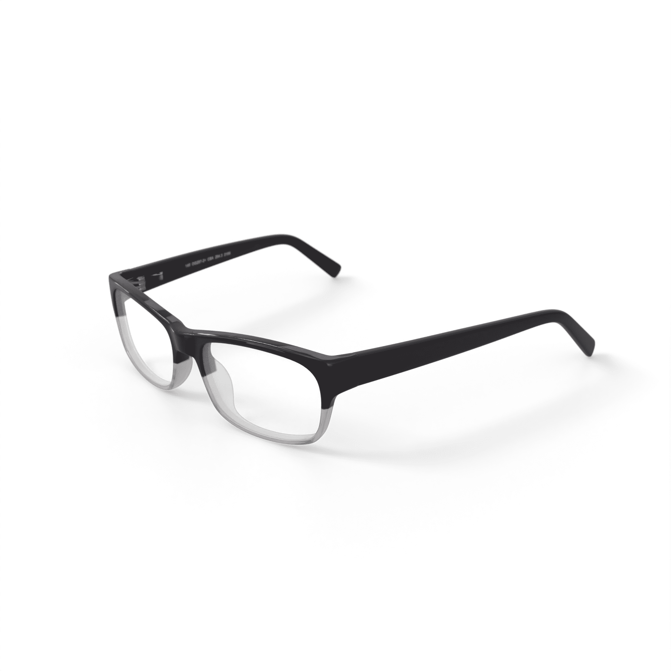 Hilco Vision A2 A015 Prescription Safety Glasses, Black/Clear, OSHA Compliant ANSI Z87.1