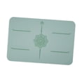 thumbnail image 2 of Esterilla de pequeña antideslizante para meditación, gimnasio, rodillas, ejercicios para adultos, flexiones de rodillas, viajes, entrenamiento de Verde claro, 2 of 8