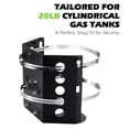 thumbnail image 2 of Soporte de tanque de propano SPARKWHIZ para tanque de propano de 20 libras, 2 of 6