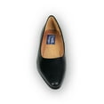 thumbnail image 2 of PEERAGE Gloria Women Wide Width Leather Wedge Pump BLACK 9, 2 of 6