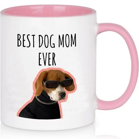

Gifts for Mom - Best Dog Mom Ever Mugs Mom Gifts from Daughter Son Mothers Day Gifts Christmas Gifts Birthday Gifts Maustic White 11 fl oz Coffee Mugs Ceramic Mug Tea Cup
