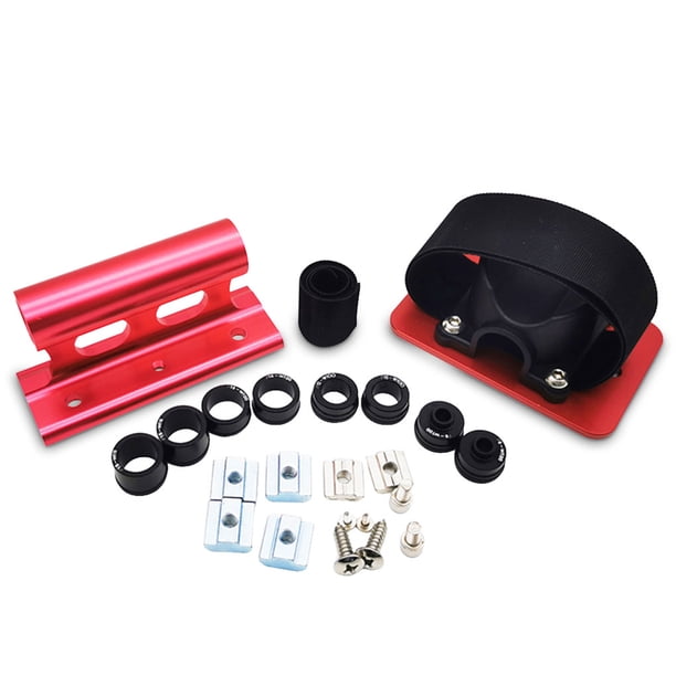 Eigraketly Soporte para rueda de bicicleta, soporte delantero para bicicleta, parte delantera y trasera profesional, buena mano de obra con tornillos Ciclismo Rojo Eigraketly OD020672-03
