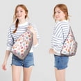 thumbnail image 3 of Donut Time Sling Backpack – Sweet Treats Pattern Shoulder Bag, Compact Anti-Theft Pack for Commuters, 3 of 4