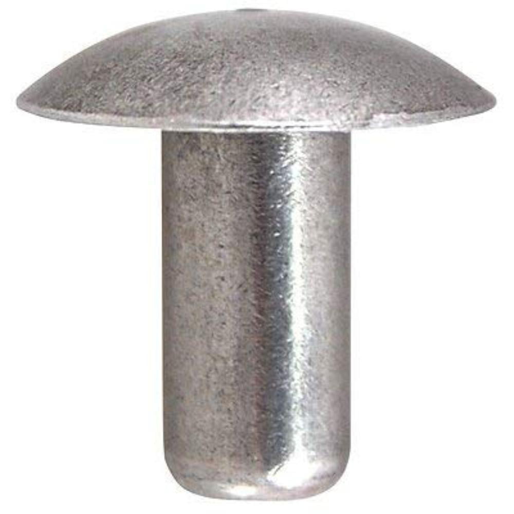 0.126-0.250 Inch Grip 100 Metal Magery 100 Large Flange Stainless Steel Open End Pop Rivets 3/16 x 1/4 QTY