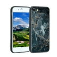 thumbnail image 1 of Compatible with iPhone SE 2022 Phone Case, Dark-Marble-208 Case Silicone Protective for Teen Girl Boy Case for iPhone SE 2022, 1 of 1