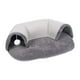 thumbnail image 1 of Túnel y cama para gatos, casa cálida para gatos, nido para mascotas, cojín para dormir para perros lavable a máquina, multifuncional, 65x49x17cm con, 1 of 8